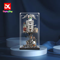 Display King - Acrylic display case for LEGO® Gringotts Wizarding Bank 76417 3mm Thickness dust-Free and Crystal Clear Display case with Screw
