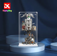 Display King - Acrylic display case for LEGO® Gringotts Wizarding Bank 76417 3mm Thickness dust-Free and Crystal Clear Display case with Screw
