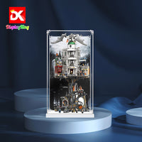 Display King - Acrylic display case for LEGO® Gringotts Wizarding Bank 76417 3mm Thickness dust-Free and Crystal Clear Display case with Screw