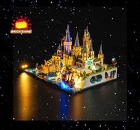 Brick Shine -  Light Kit for  LEGO® Hogwarts Castle and Grounds 76419
