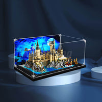 Display King -Acrylic display case with screw for LEGO® Hogwarts Castle and Grounds 76419