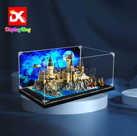 Display King -Acrylic display case with screw for LEGO® Hogwarts Castle and Grounds 76419
