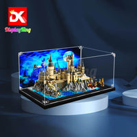 Display King -Acrylic display case with screw for LEGO® Hogwarts Castle and Grounds 76419