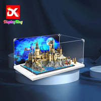 Display King -Acrylic display case with screw for LEGO® Hogwarts Castle and Grounds 76419
