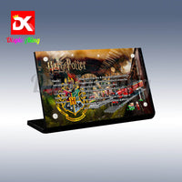 Display King - Acrylic display plaque for Lego Hogwarts Express Train Set withHogsmeade Station 76423
