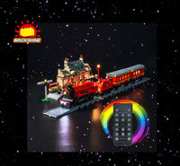 Brick Shine -  Light Kit for  LEGO® Hogwarts Express Hogsmeade Station 76423
