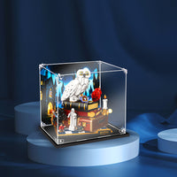 Display King -Acrylic display case with screw for LEGO® Sorcerer's Stone – Collectors' Edition 76466
