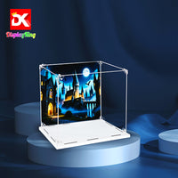 Display King -Acrylic display case with screw for LEGO® Sorcerer's Stone – Collectors' Edition 76466
