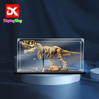 Display King - Acrylic display case with screw for LEGO® Dinosaur Fossils: Tyrannosaurus rex 76968
