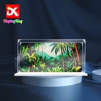 Display King - Acrylic display case with screw for LEGO® Dinosaur Fossils: Tyrannosaurus rex 76968
