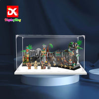 Display King - Acrylic display case with screw for LEGO®Temple of the Golden ldol 77015
