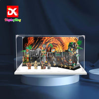 Display King - Acrylic display case with screw for LEGO®Temple of the Golden ldol 77015
