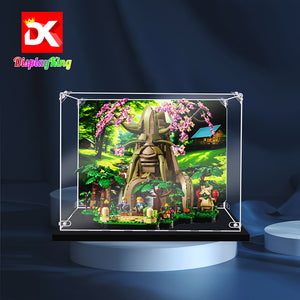 Display King -Acrylic display case with screw for LEGO® Great Deku Tree 2-in-1 77092