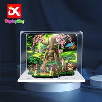 Display King -Acrylic display case with screw for LEGO® Great Deku Tree 2-in-1 77092
