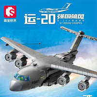 SEMBO 202242 Y-20 Large Transport Aircraft with 1416 Pieces
