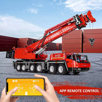 Mould King 17013 Mobile Cranes Building Blocks 4460 Pieces with Motor/APP Remote
