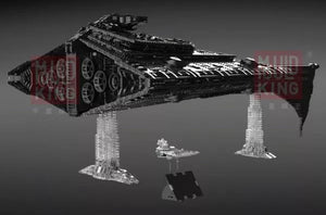 10368pcs MOULD KING 21004 Executor Star Dreadnought UCS Elipse Class