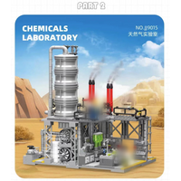 JIESTAR JJ9015 Chemical Plant Natural Gas Laboratory with 717 Pieces
