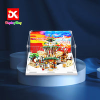 Display King - Acrylic display case for LEGO® The Heavenly Realms 80039 3mm Thickness dust-Free and Crystal Clear Display case with Screw
