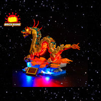 Brick Shine -  Light Kit for  LEGO® Auspicious Dragon 80112