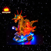 Brick Shine -  Light Kit for  LEGO® Auspicious Dragon 80112