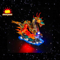 Brick Shine -  Light Kit for  LEGO® Auspicious Dragon 80112