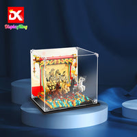 Display King -Acrylic display case with screw for LEGO® Galloping Horses Canvas 80119
