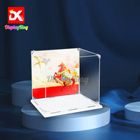 Display King -Acrylic display case with screw for LEGO® Galloping Horses Canvas 80119
