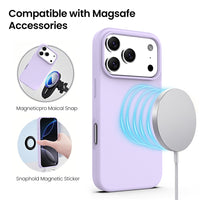 REDEFYNE Liquid Silicone Case Cover with Magnetic Ring for iPhone 17 Pro Max / 18 Pro Max
