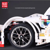 MOULD KING 13075 AMG C63 DTM Sport Racing Car Building Blocks Toy Set