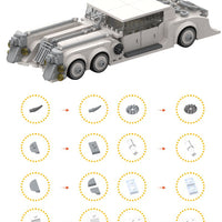 MOC Factory 160812 The League of Extraordinary Gentlemen Spirit Of Nemo with 462 Pieces