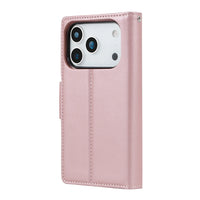 Hanman 2 in 1 Detachable Flip Leather Wallet Case With Magnetic Ring for iPhone 17 Pro / 18 Pro
