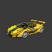 JIESTAR 91101 Yellow McLaren Sports Car With 3316 Pieces
