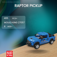 MOULD KING 27057 Raptor Pickup with 465 Pieces
