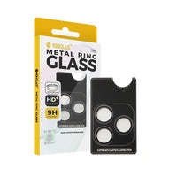 Kinglas Metal Ring HD Tempered Glass Camera Lens Protector Film for iPhone 18 Pro / 18 Pro Max
