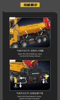 MOULD KING 17050 Actros Self-Loading Crane With Motor with 4012 Pieces
