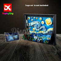 Display King - Acrylic photo frame for Lego Vincent Van Gogh-The Starry Night 21333
