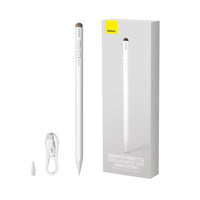 Baseus LED Indicators Smooth Capacitive Writing Stylus (Active + Passive Version) SXBC040002-White
