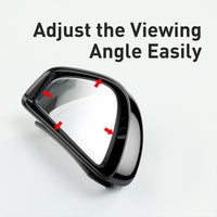 Baseus 2 PCS Large View Reversing Auxiliary Mirror
