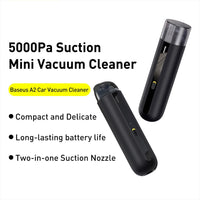 Baseus A2 Wireless Car Vacuum Cleaner(5000pa)
