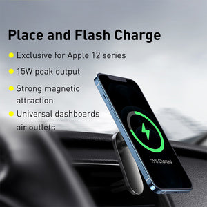 Baseus Big Energy Car Mount Wireless Charger For Dashboards and Air Outlets WXJN-01