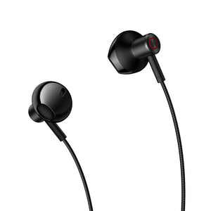 Baseus Bowie P1 Half In-ear Neckband Wireless Earphones-Black