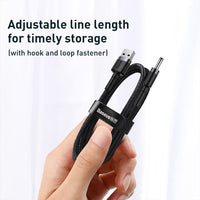 Baseus Cafule Cable USB to DC 3.5mm 2A 1m-Gray+Black
