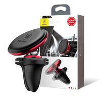 Baseus Car Mount Magnetic Air Vent Phone Holder with Cable Clip
