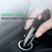 Baseus Circular Plastic A+C 30W PPS Car Charger-Black
