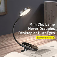 Baseus Comfort Reading Mini Clip Lamp-Dark Gray
