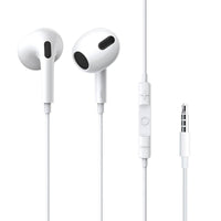 Baseus Earphones Encok H17 with Microphone 3.5mm Ports NGCR020002-White
