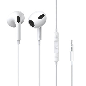 Baseus Earphones Encok H17 with Microphone 3.5mm Ports NGCR020002-White