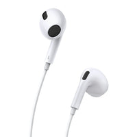 Baseus Earphones Encok H17 with Microphone 3.5mm Ports NGCR020002-White
