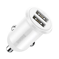 Baseus Grain Pro Car Charger (Dual USB 4.8A)
